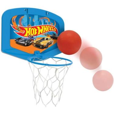 Imagem de Tabela de Basquete HOT Wheels com Bola Infantil +5 ANOS