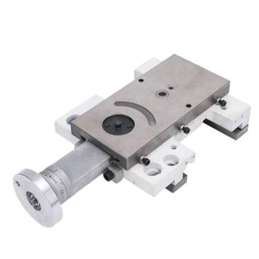 Imagem de Garosa Conjunto de Base de Mini Torno, Sela Deslizante de Fresagem de Ferro Fundido para Tornos MX210 WM210 8x16, Montagem de Suporte de Ferramenta Multifuncional Com Fácil Ajuste para Usinagem de