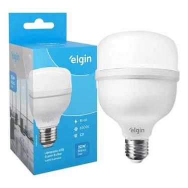 Imagem de Lâmpada Bulbo LED Elgin 20W Bivolt Luz Branca