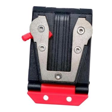 Imagem de Gralara Suporte para fita métrica com clipe para cinto, acesso rápido, multifuncional, fácil de instalar e substituir, ferramenta para pendurar, suporte para, Td à Esquerda