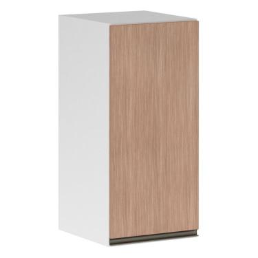 Imagem de Armário Perola 35 Cm 1 Porta Luciane Branco Polar C/Cumaru