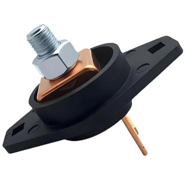 Imagem de Saída de energia terminal 241433 preta compatível com Miller Blue Star 185, Blue Star 185 DX, Big Blue 400 e 400 X Pro Series, Bobcat 250, Trailblazer 275, Trailblazer 325