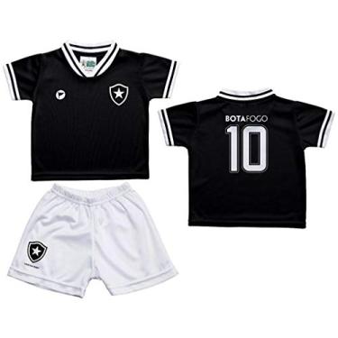 Imagem de Conjunto Bebê Botafogo Uniforme Preto - Torcida Baby