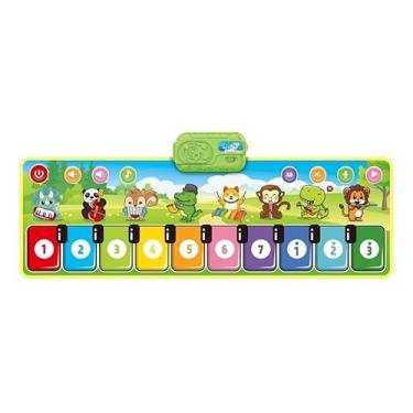 Imagem de Tapete de Piano Musical Infantil com Teclado - Para Bebês e Crianças