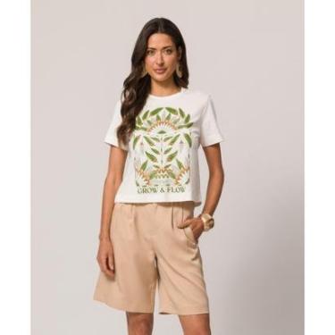 Imagem de T-SHIRT FEMININA DOCE TRAMA REF:105433-Feminino