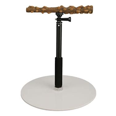 Imagem de Alomejor Poleiro de Pássaro Ajustável, 30-94 Cm de Ajustável, Suporte Portátil para Papagaio Com Carga de 3 Kg