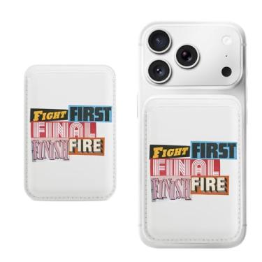 Imagem de Porta-cartão magnético para iPhone, capa fina de couro PU, capa para cartão, capa traseira para cartão, acessório de telefone fofo