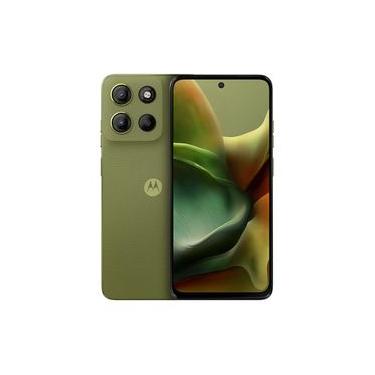 Imagem de Smartphone Motorola g15 Verde 256GB, 4GB RAM + 8GB Ram Boost e Camera 50MP com AI e Night Vision, 5.200mAh Tela FHD+ 6.7" Superbrilho e NFC