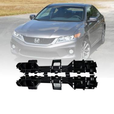 Imagem de CZJF 71193T2AA01 71198T2AA01 Suporte de para-choque dianteiro para Accord Sedan 2013-2017 71193-T2A-A01 71198-T2A-A01 HO1042115 HO1043115 2 peças lado esquerdo e direito