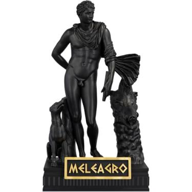 Imagem de Estátua Meleagro - Herói Grego (Cor Aurum Noctis)