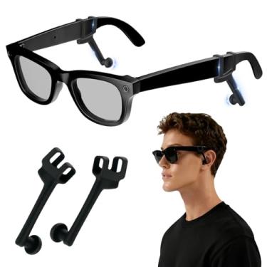 Imagem de Pontas auriculares de áudio para aumentar a privacidade para óculos inteligentes AI AR, acessório de reforço de som, compatível com RayBan/Oakley Meta Gen 1/2 Wayfare/Skyler/Headliner/Display, Rayneo