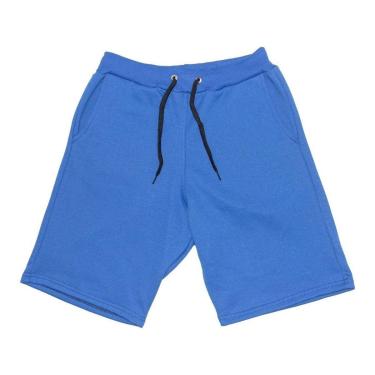 Imagem de Bermuda Moletom Short Liso Casual Academia Treino Corrida-Masculino