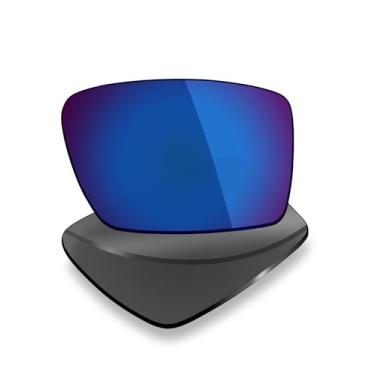 Imagem de Mryok Lentes de reposição polarizadas para óculos de sol Costa Del Mar Tower, HD Polarized, proteção UV, resistente a impactos e perfeitamente ajustado - azul pacífico