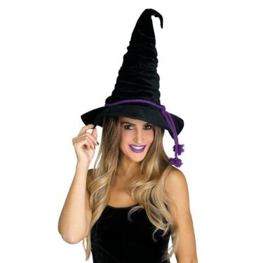 Imagem de Fun World Velour Witch Hat (Black), Standard