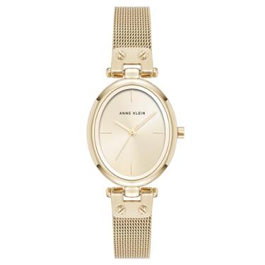 Imagem de Anne Klein Relógio feminino com pulseira de malha