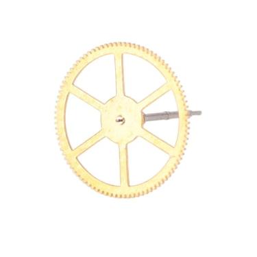 Imagem de Chiffonade Relógio de liga leve roda minuto movimento profissional palete escapar forquilha para relógio movimento ST25 peça de reparo, Dourado, Segunda roda