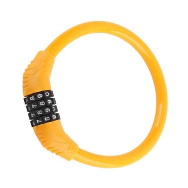 Imagem de Generic Cabo de Bloqueio de Bicicleta de Alta Segurança Anti-roubo Bloqueio de Bicicleta para Ciclismo Ao Ar Livre, Desbloqueio de Senha Conveniente para Todos Os Pilotos (#4)