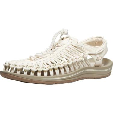 Imagem de KEEN Sandália masculina Newport H2, Touca branca/milho, 42