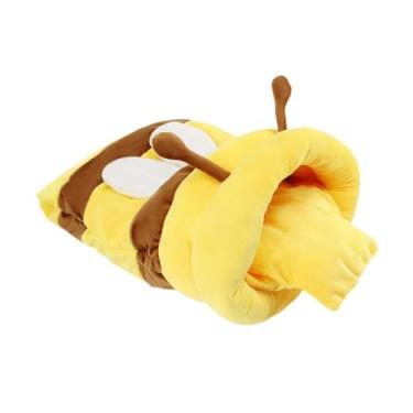 Imagem de Gralara Cama para Gatos em Formato de Pote de Mel, Macia, Confortável e Quente, Ideal para Gatos Pequenos. Design de Casinha/Cama para Animais de Estimação, com Almofada