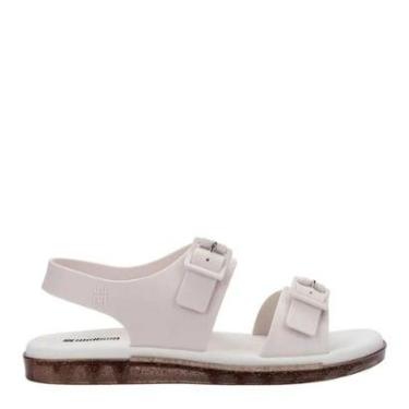 Imagem de Sandália Melissa Walk Sandal Bege Branco-Feminino