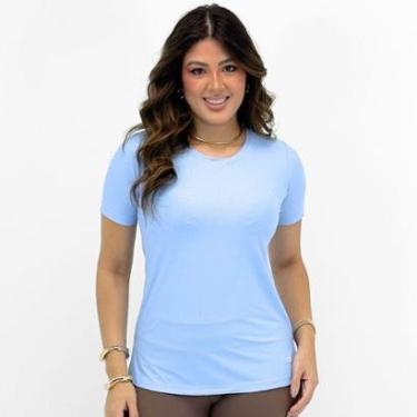 Imagem de Blusa Rosa Bella Manga Curta Dry Feminina-Feminino