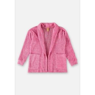 Imagem de Cardigan em Material Sintético Infantil para Menina Up Baby-Feminino