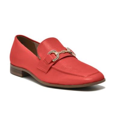 Imagem de Sapato Feminino Mocassim Via Marte 075-004-01 - -, Np scarlet, 38