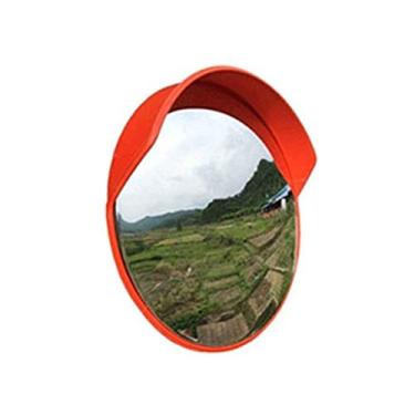 Imagem de Espelho de ponto cego 60 cm espelho de estacionamento côncavo adequado para interior e exterior espelho convexo durável portátil convexo espelho de trânsito / B/60 cm (A 60 cm)