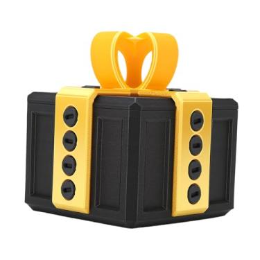 Imagem de Heayzoki Caixa de Presente Irritante, Caixa de Presente de Parafuso de Brincadeira Impressa Em 3D Interativo para Aniversário, Natal, Festival de Primavera, Pequena de Armazenamento para Armazenar