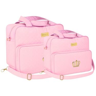 Imagem de Kit Bolsa Maternidade Bebê Menino Menina Dulini Baby