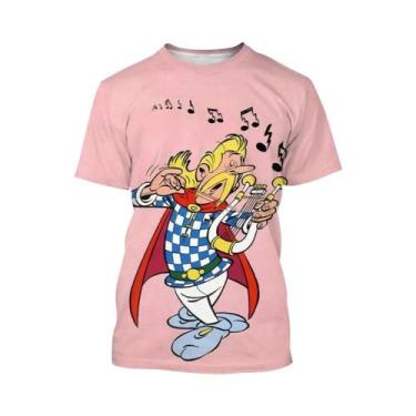 Imagem de Camiseta Unissex Estampada Em 3D Com Desenho De Cartoon, Estilo Hip-Ho