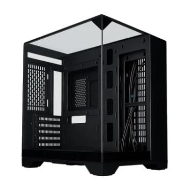 Imagem de Gabinete Gamer K-mex Aquário Visão Infinita, Mini Tower, Vidro Temperado, Usb 3.2, Preto - Sem Fans