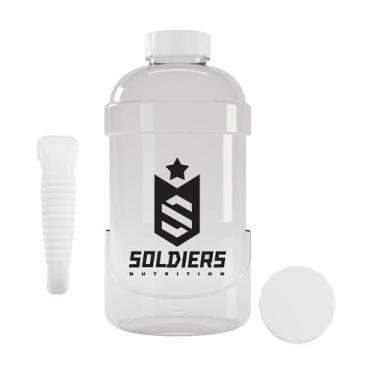Imagem de Galão de Água 1,8L Branco Soldiers Nutrition