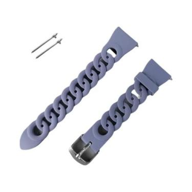 Imagem de Pulseira De 20mm Para Samsung Galaxy Watch 4/5 pro Active 2/3 Gear S3 