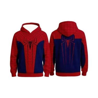 Imagem de Moletom Masculino Homem-Aranha Estampado Em 3D Para Halloween, Role Pl