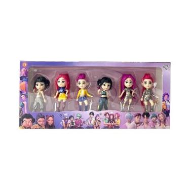 Imagem de Boneca Anime KPop Caçadora De Demônios Rumi Mira Zoi Máscara De Vinil 