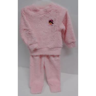 Imagem de Conjunto Pelo Luxo Sherpa Bebê Menina Inverno LessaKids 9260-Feminino