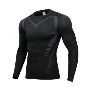 Imagem de Camiseta De Fitness Masculina De Secagem Rápida Para Corrida, Top De T