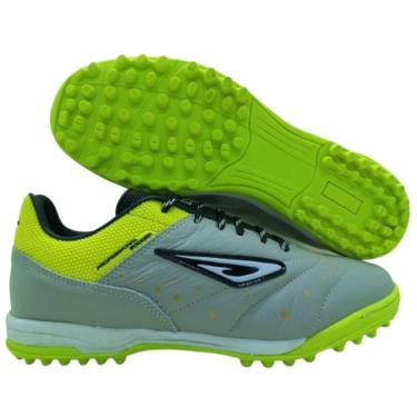 Imagem de Chuteira Diavolo Couro Pro Soccer Society Sola Amortecida-Masculino