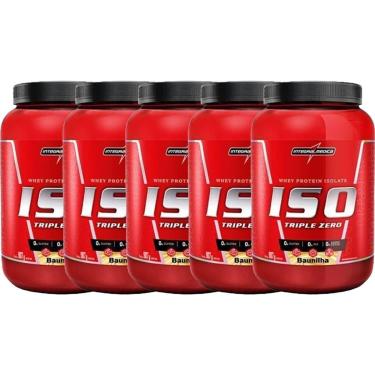 Imagem de Kit 5X Whey Iso Triple Zero - 907g Baunilha - IntegralMédica-Masculino