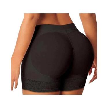 Imagem de Calcinha Modeladora Feminina De Cintura Alta Com Bojo, Sem Costura, Re