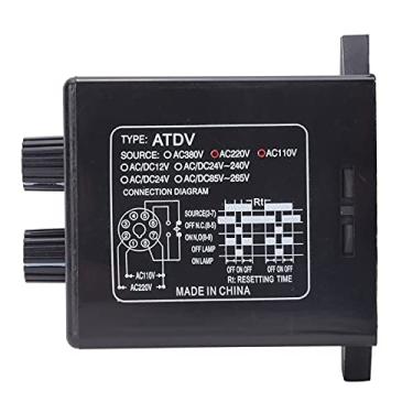 Imagem de Garosa Relé Temporizador Duplo Liga/desliga, Interruptor de Tempo de Controle de Botão, 16 Combinações de Tempo, para Controle de Temperatura Doméstica AC110V 220V