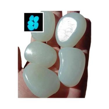 Imagem de Pedras De Jardim Que Brilham No Escuro 20pcs Pedras Decorativas Para G