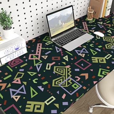 Imagem de Yullpaper Papel de parede colorido para berçário Gemoetric Peel and Stick Papel de parede para parede de destaque Papel de parede gemoétrico removível para quarto de crianças, inquilino, divertido