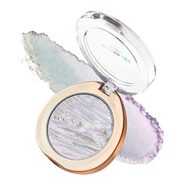 Imagem de CHARMACY Paleta de maquiagem Chameleon com glitter, iluminador de rosto com contorno de creme brilhante, de longa duração, sem crueldade, #602