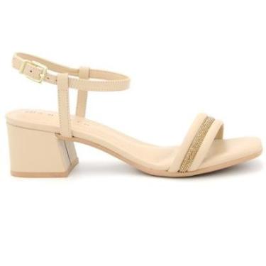 Imagem de Sandalia Ramarim 2430203 Elastico Salto Grosso Feminino-Feminino