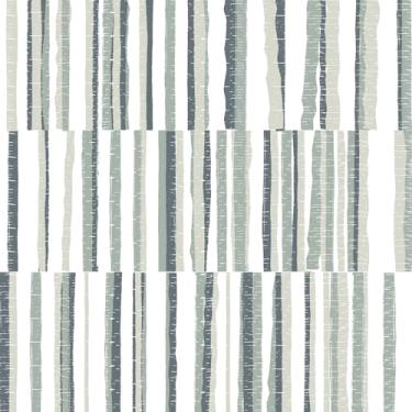 Imagem de Hopepak Papel de parede moderno descascar e colar 43,9 cm x 203,2 cm papel de parede boho listrado impermeável papel de contato geométrico removível papel de parede autoadesivo para banheiro quarto