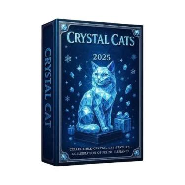 Imagem de Calendário Do Advento De Natal Para Gatos Com 24 Dias, Figurinha Colec