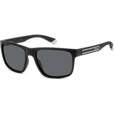 Imagem de Óculos de Sol Polaroid 2157 S 003 57M9 Preto Masculino - Preto - Masculino - Único-Masc...
