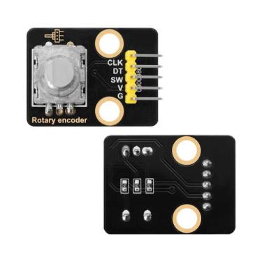 Imagem de Módulo Codificador Rotativo Potenciômetro Com Botão E Tampa, Blocos El